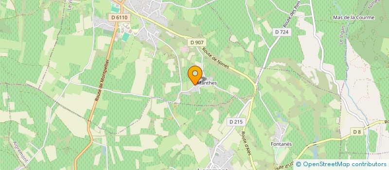 localisation de l'entreprise SCI EMIGEO  LEDIGNAN