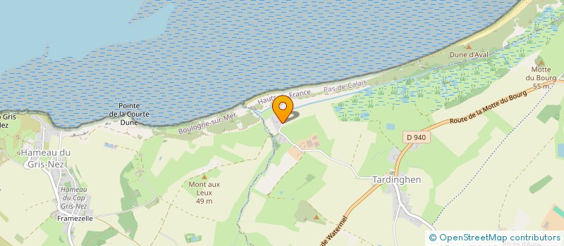 localisation de l'entreprise SCI EMIJUS  TARDINGHEN