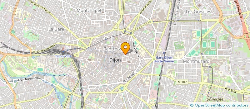 localisation de l'entreprise SCI EMILE à DIJON