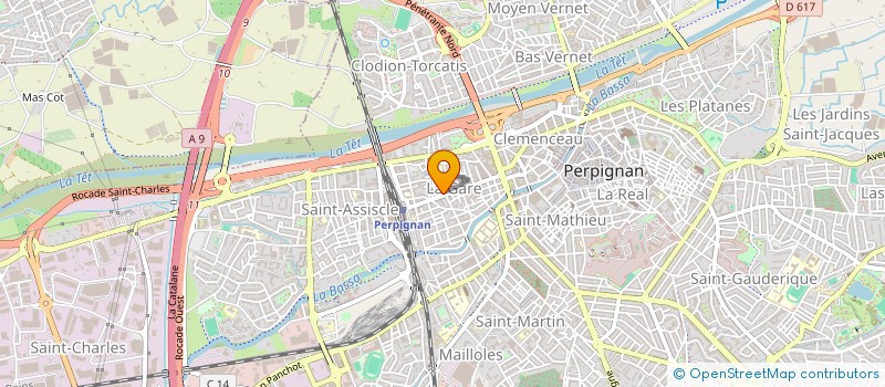 localisation de l'entreprise SCI EMILE  PERPIGNAN