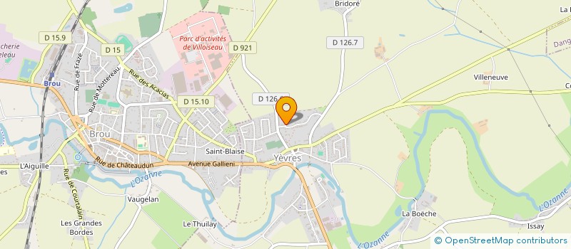 localisation de l'entreprise SCI EMILE BAUDIN à YEVRES