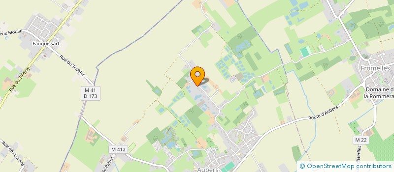 localisation de l'entreprise SCI EMILE COMBES à AUBERS
