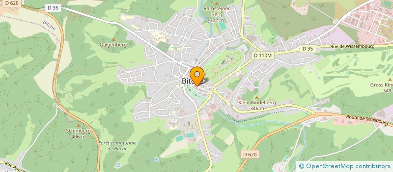 localisation de l'entreprise SCI EMILE ET GEORGETTE  BITCHE