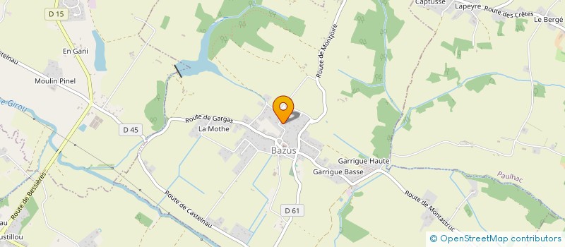 localisation de l'entreprise SCI EMILE ZOLA  BAZUS