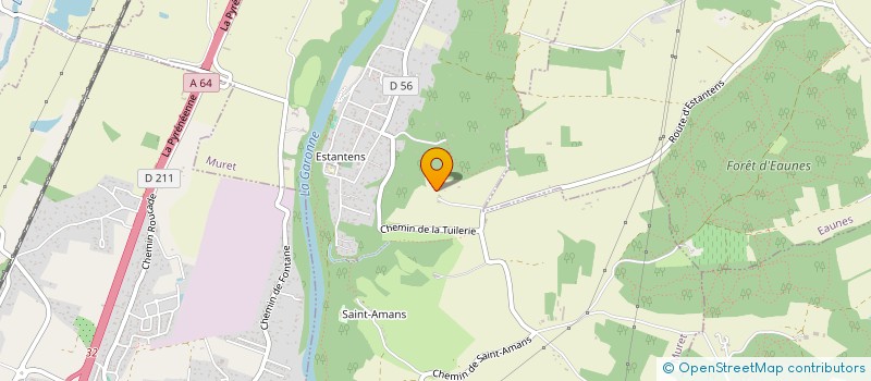 localisation de l'entreprise SCI EMILE ZOLA  MURET