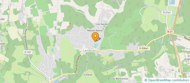 localisation de l'entreprise SCI EMILE ZOLA  LEMBRAS