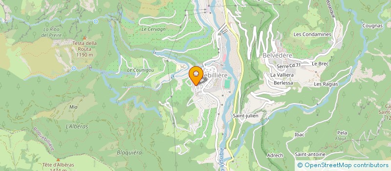 localisation de l'entreprise SCI EMILEANE  ROQUEBILLIERE