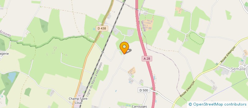 localisation de l'entreprise SCI EMILENE à CONDE-SUR-SARTHE