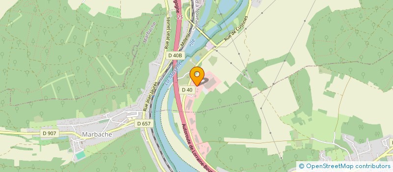 localisation de l'entreprise SCI EMILIA  MILLERY