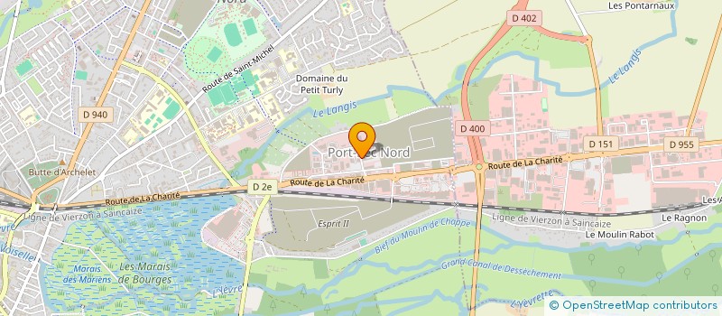 localisation de l'entreprise SCI EMILIE  BOURGES