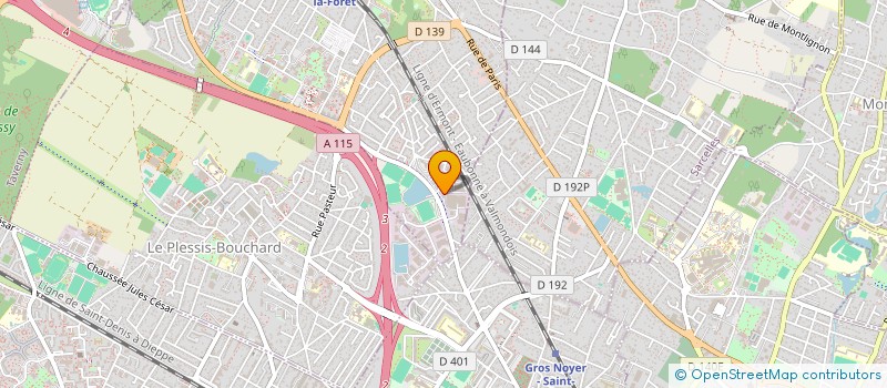 localisation de l'entreprise SCI EMILIE  SAINT-LEU-LA-FORET