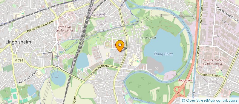 localisation de l'entreprise SCI EMILIE  HOLTZHEIM