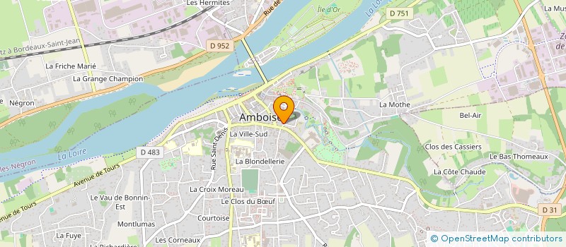 localisation de l'entreprise SCI EMILIEN  AMBOISE