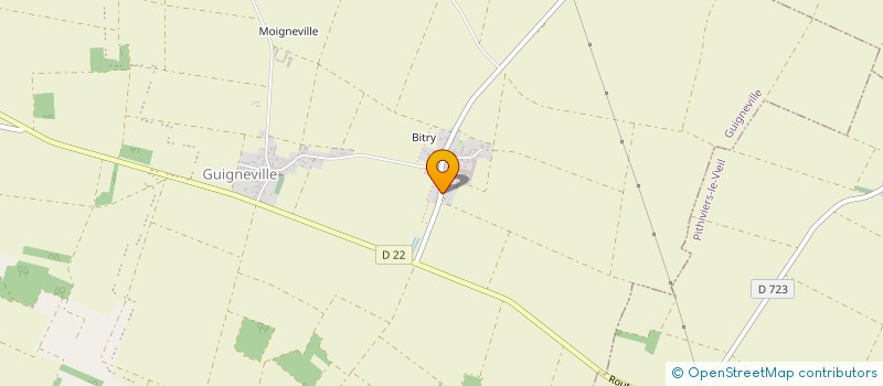localisation de l'entreprise SCI EMILIHAM à GUIGNEVILLE
