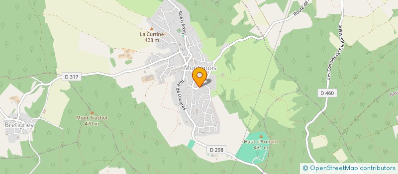 localisation de l'entreprise SCI EMILODIE  MONTENOIS