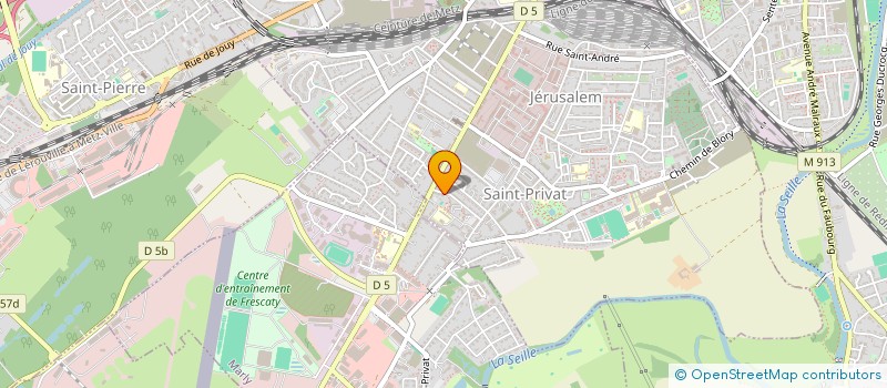 localisation de l'entreprise SCI EMIN à MONTIGNY-LES-METZ