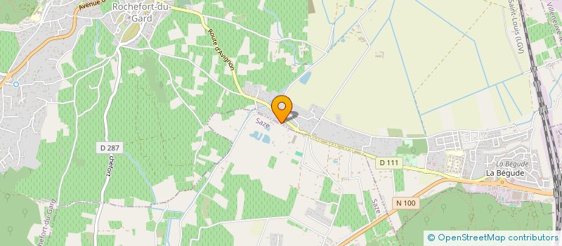 localisation de l'entreprise SCI EMINA  SAZE