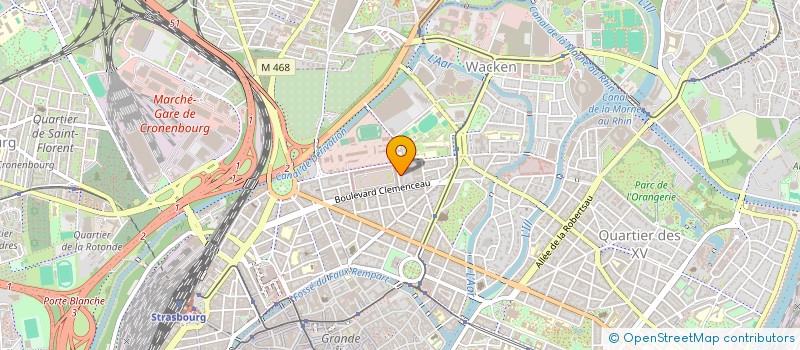 localisation de l'entreprise SCI EMINASOF à STRASBOURG