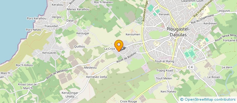 localisation de l'entreprise SCI EMINIC  PLOUGASTEL-DAOULAS