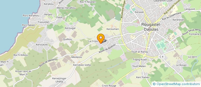 localisation de l'entreprise SCI EMINIC DEUX  PLOUGASTEL-DAOULAS