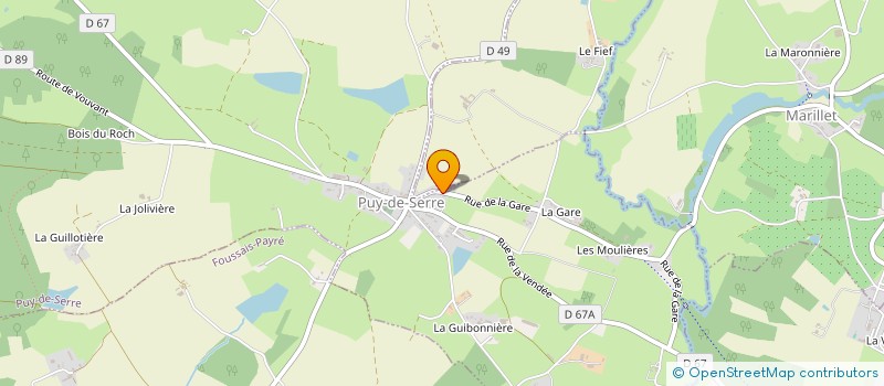 localisation de l'entreprise SCI EMIPAS  RIVES-D'AUTISE