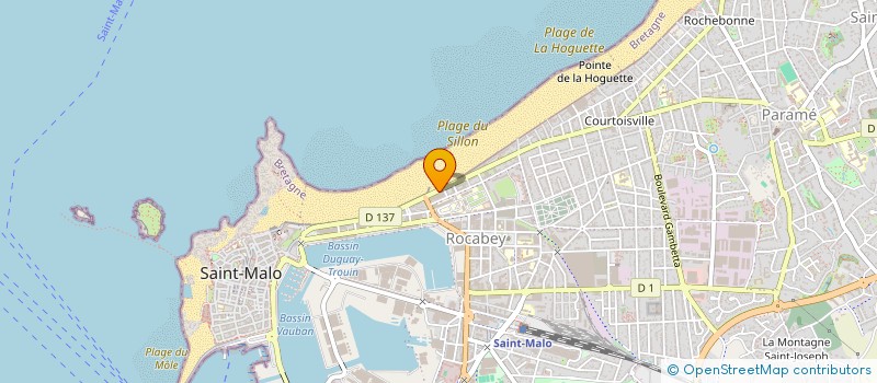 localisation de l'entreprise SCI EMIR  SAINT-MALO