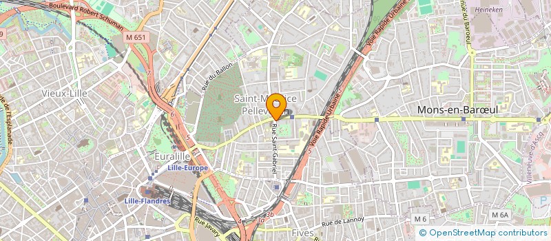 localisation de l'entreprise SCI EMIR à LILLE