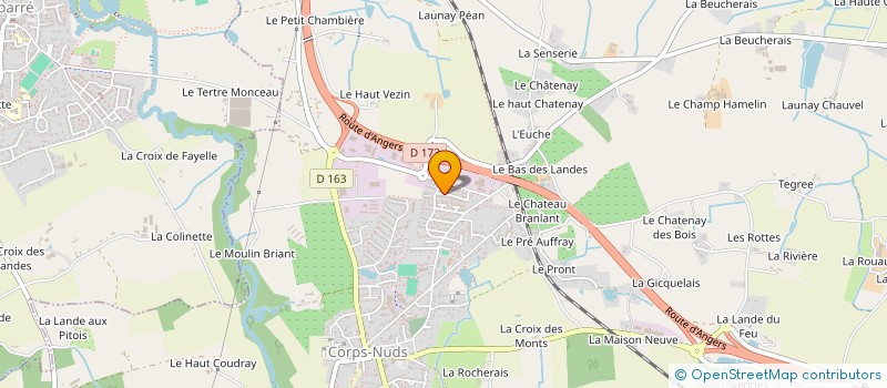 localisation de l'entreprise SCI EMIR  CORPS-NUDS