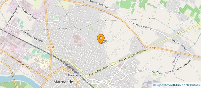 localisation de l'entreprise SCI EMIT  MARMANDE