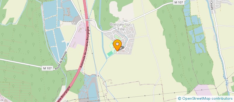 localisation de l'entreprise SCI EMITHIS  BRESSEY-SUR-TILLE