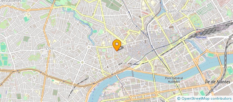 localisation de l'entreprise SCI EMITY à NANTES