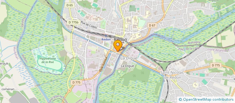 localisation de l'entreprise SCI EMJ  LOHEAC