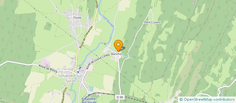 localisation de l'entreprise SCI EMJAMADACA  SIMANDRE-SUR-SURAN