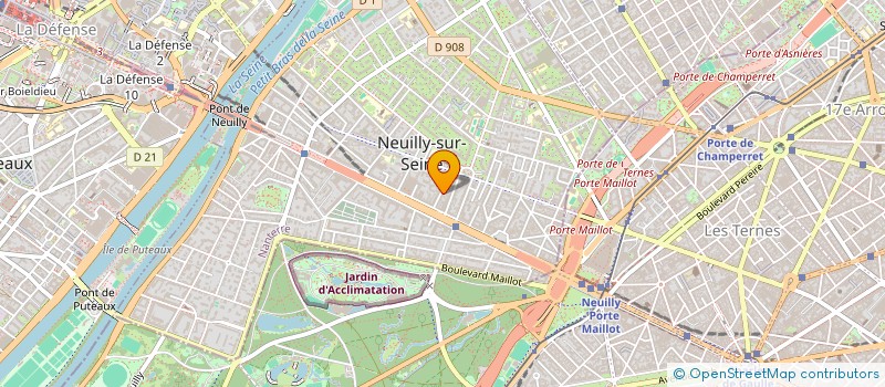 localisation de l'entreprise SCI EMLEYONE à NEUILLY-SUR-SEINE