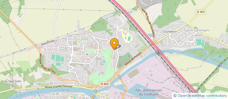 localisation de l'entreprise SCI EMLI à MONTEREAU-FAULT-YONNE