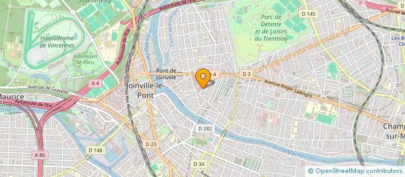 localisation de l'entreprise SCI EMMA à JOINVILLE-LE-PONT