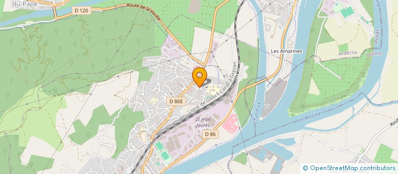 localisation de l'entreprise SCI EMMA  BEAUCHASTEL
