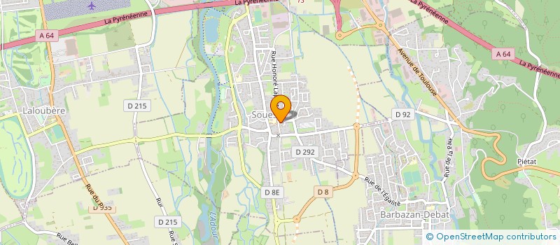 localisation de l'entreprise SCI EMMA  SOUES