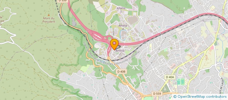 localisation de l'entreprise SCI EMMA  LA CIOTAT