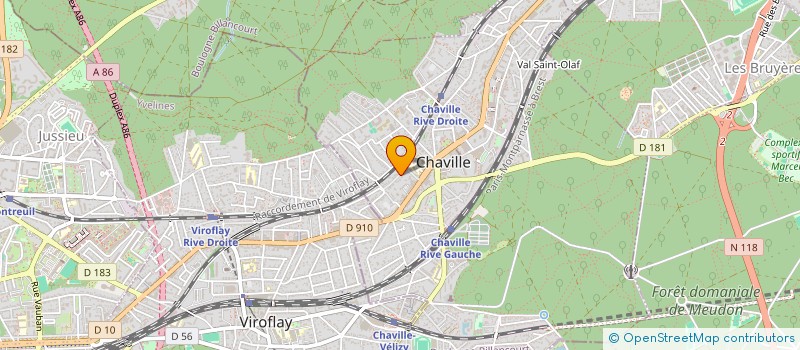 localisation de l'entreprise SCI EMMA à CHAVILLE