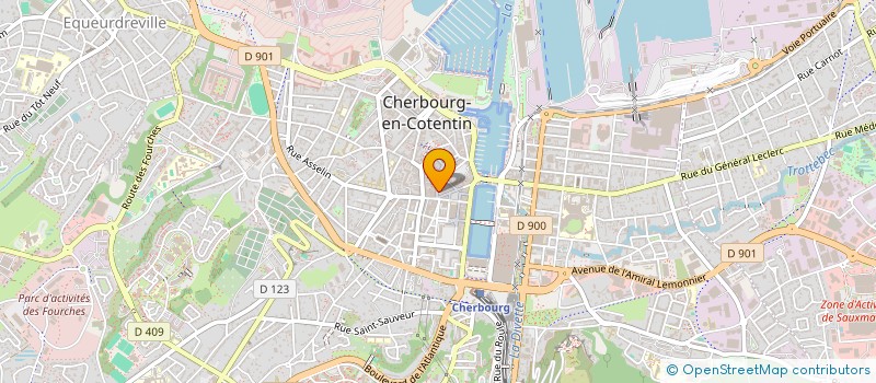 localisation de l'entreprise SCI EMMA à CHERBOURG-EN-COTENTIN