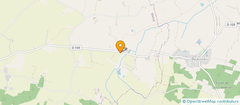 localisation de l'entreprise SCI EMMA  LOIRE-AUTHION