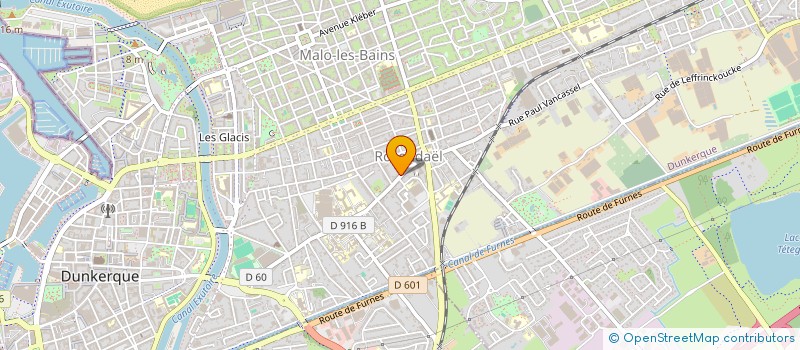 localisation de l'entreprise SCI EMMA à DUNKERQUE