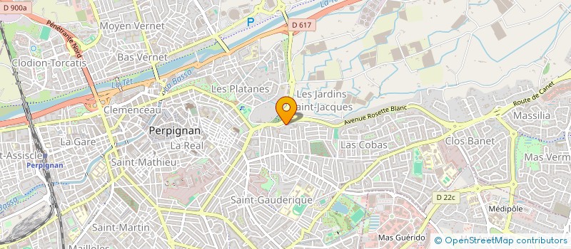 localisation de l'entreprise SCI EMMA à PERPIGNAN