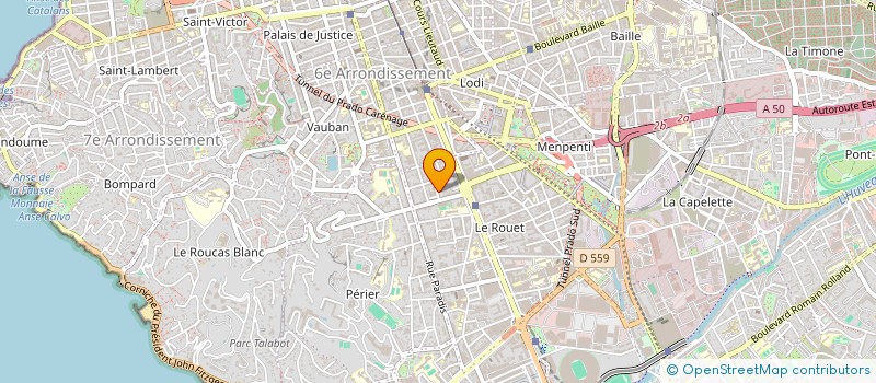 localisation de l'entreprise SCI EMMA à MARSEILLE