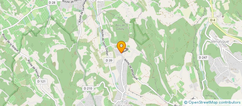 localisation de l'entreprise SCI EMMA  LE BEAUCET