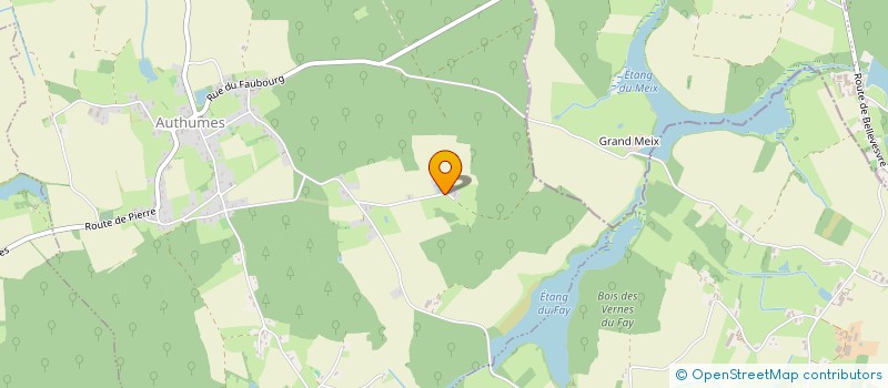 localisation de l'entreprise SCI EMMA  AUTHUMES