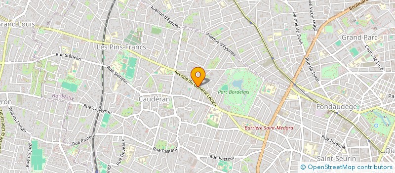 localisation de l'entreprise SCI EMMA  BORDEAUX