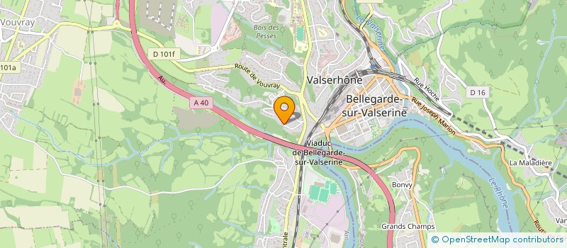 localisation de l'entreprise SCI EMMA à VALSERHONE