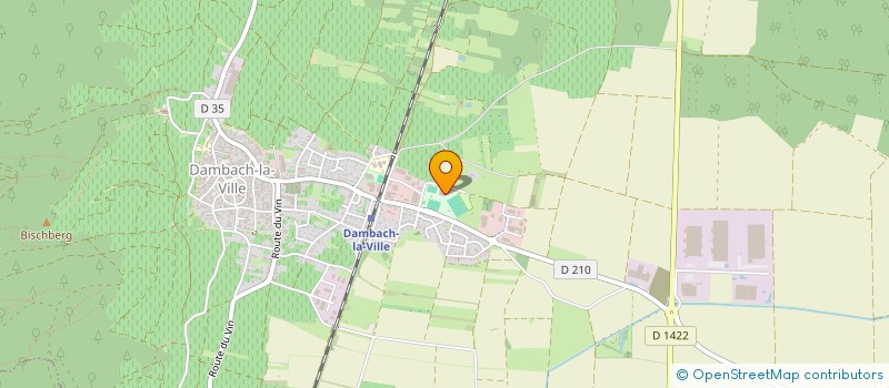 localisation de l'entreprise SCI EMMA  DAMBACH-LA-VILLE